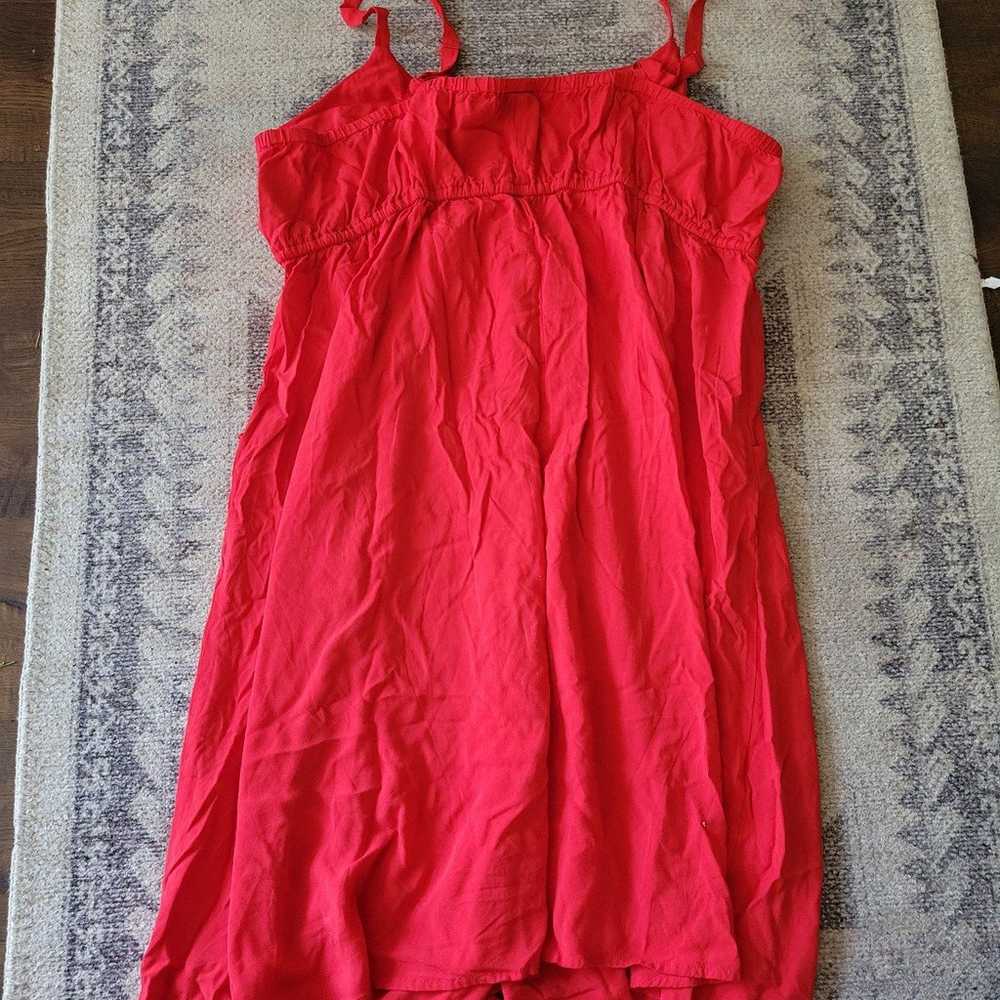 Bright red torrid size 3 summer dress - image 8
