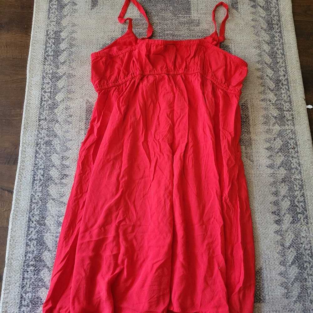 Bright red torrid size 3 summer dress - image 9