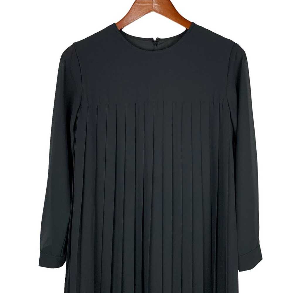 Rachel Parcell x Savanna Tate Dress Black Pleated… - image 2