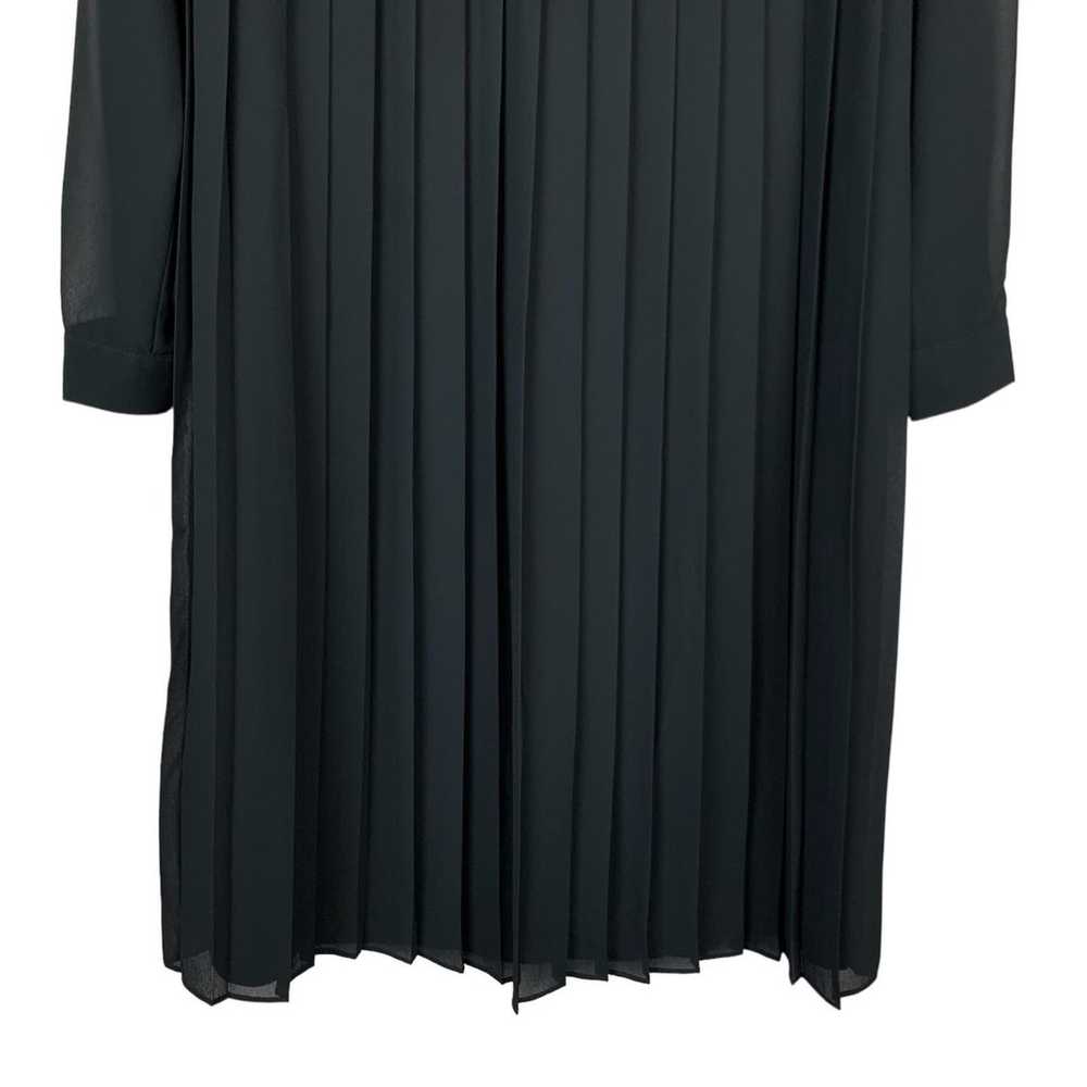Rachel Parcell x Savanna Tate Dress Black Pleated… - image 4