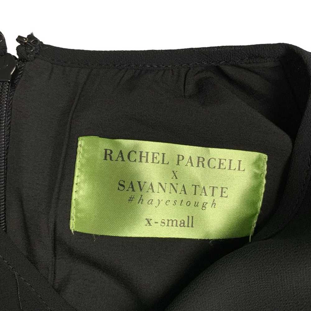 Rachel Parcell x Savanna Tate Dress Black Pleated… - image 5