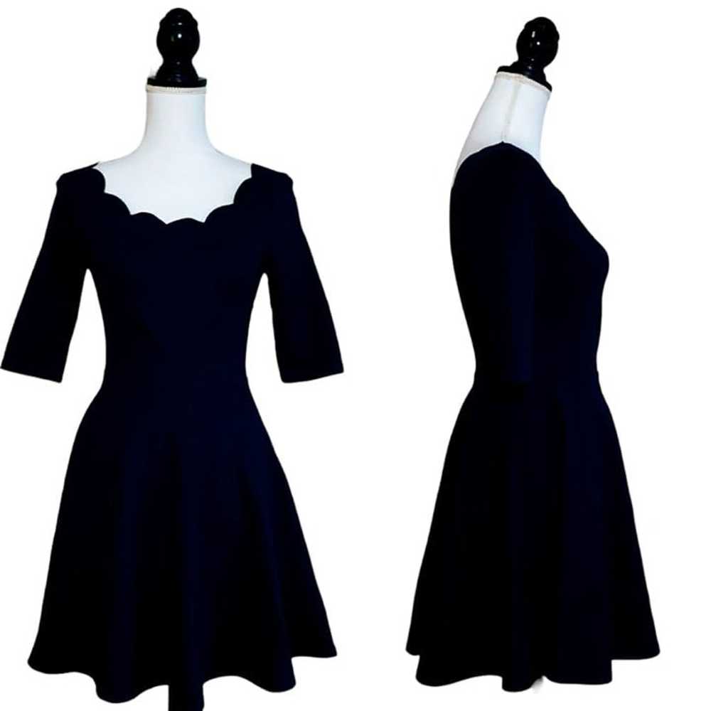 CLUB MONACO Loalla Dress, Navy Solid, 2 - image 4