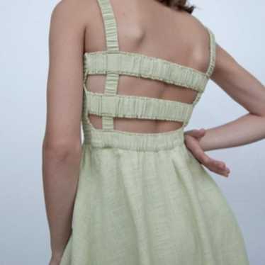 Zara Rustic Linen Dress