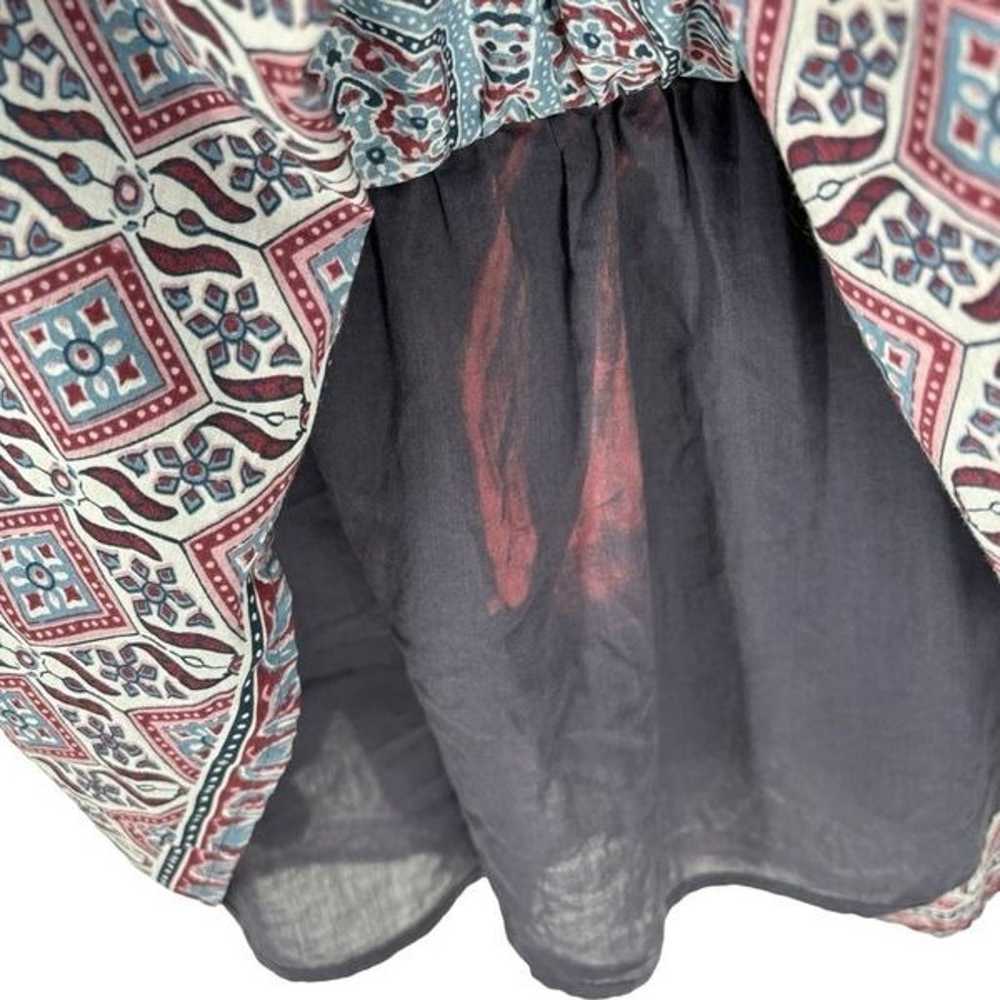 Sundance Zuri Discovery Dress Dropped Waist Teal … - image 7