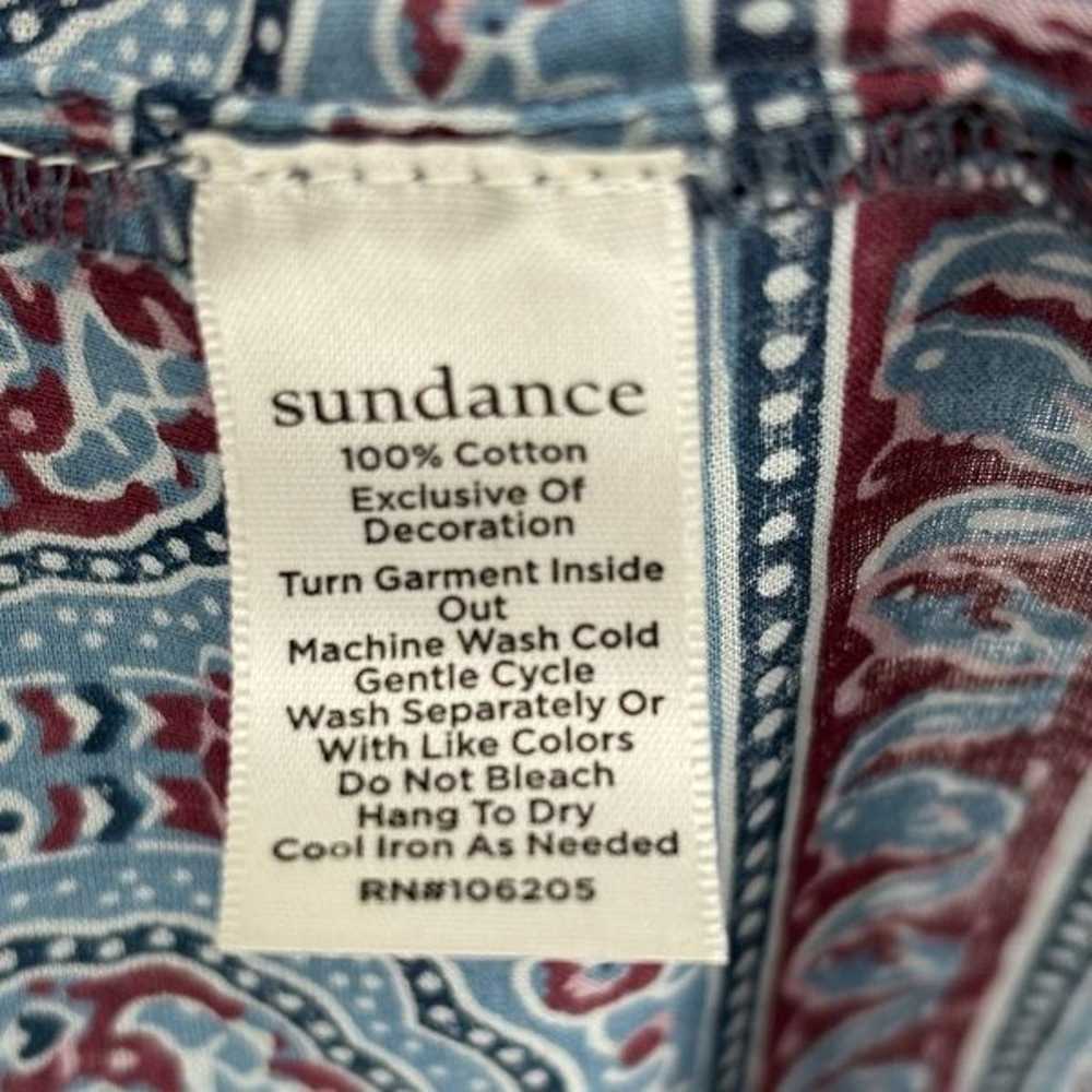 Sundance Zuri Discovery Dress Dropped Waist Teal … - image 9