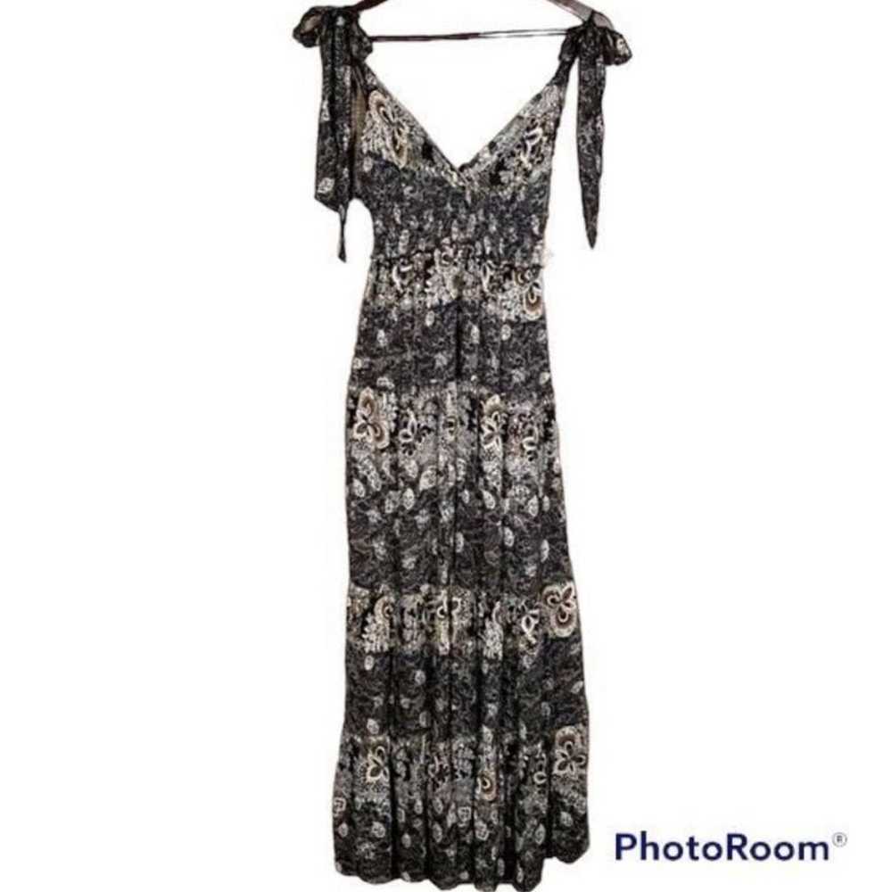 Free People Lets Smock About it Maxi Dress size L… - image 2