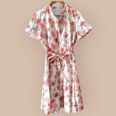 Eshakti Wayward Fancies Cotton Floral Midi Dress … - image 1
