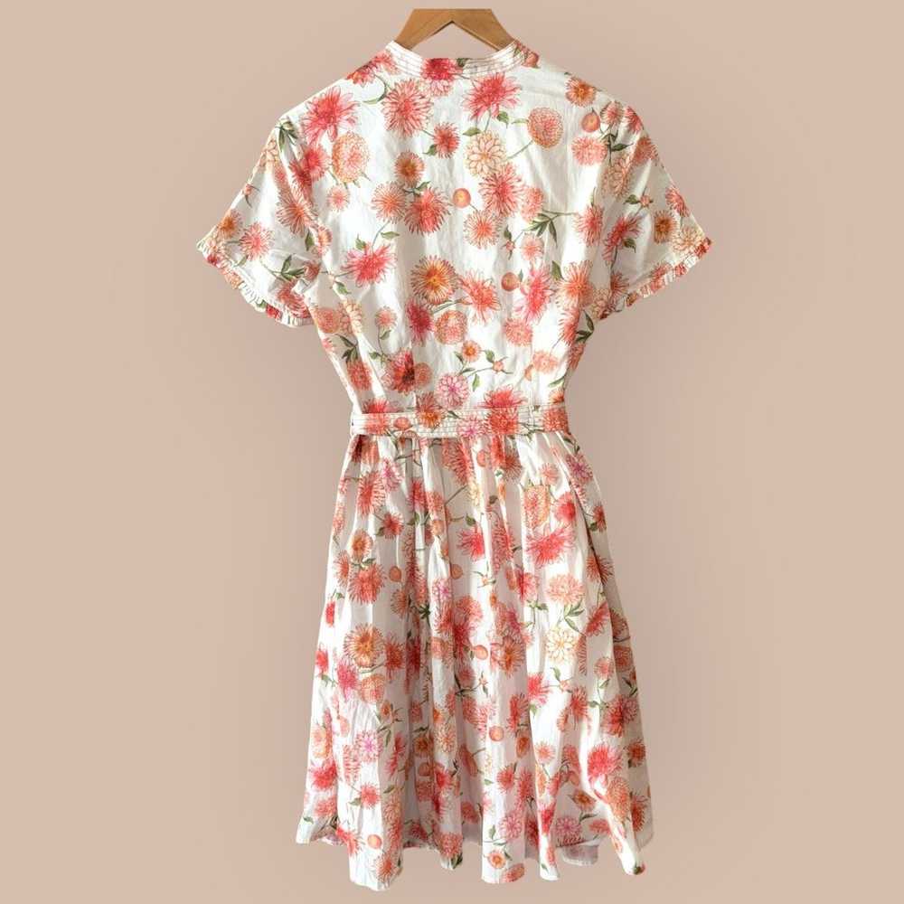 Eshakti Wayward Fancies Cotton Floral Midi Dress … - image 4