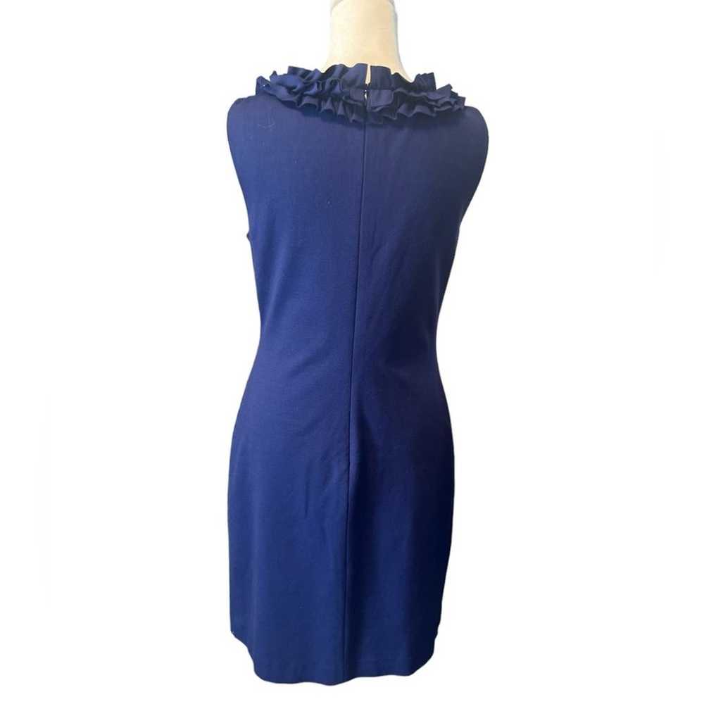 Trina Turk Ruffled Collar & Bodice Sheath Dress R… - image 2