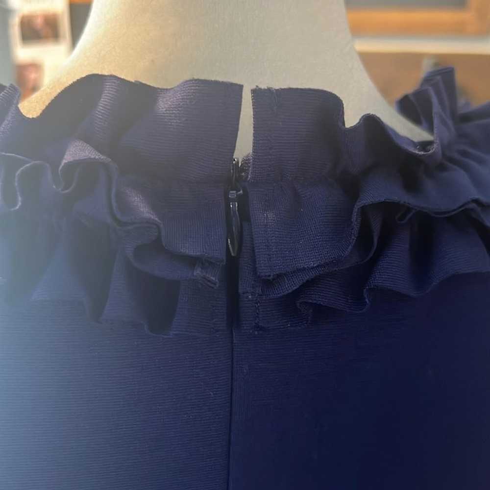 Trina Turk Ruffled Collar & Bodice Sheath Dress R… - image 5