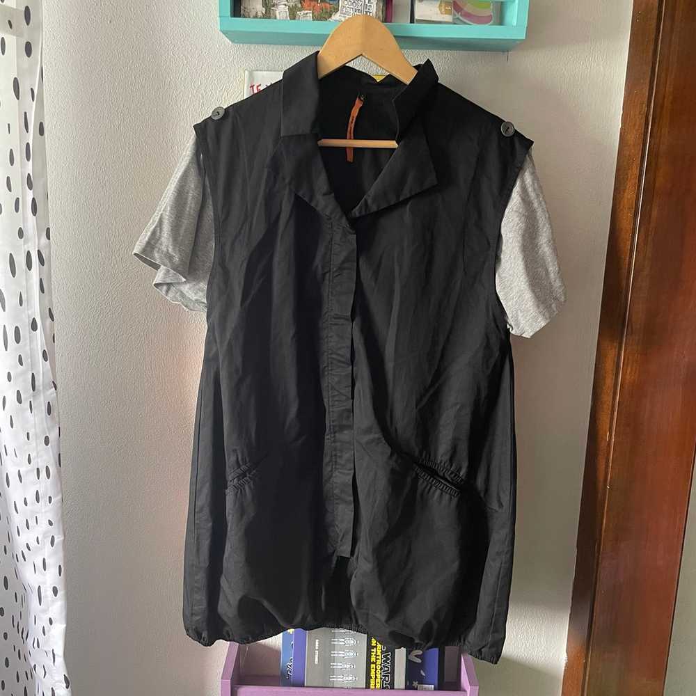 Cop.Copine layered vest style shirt dress - image 1