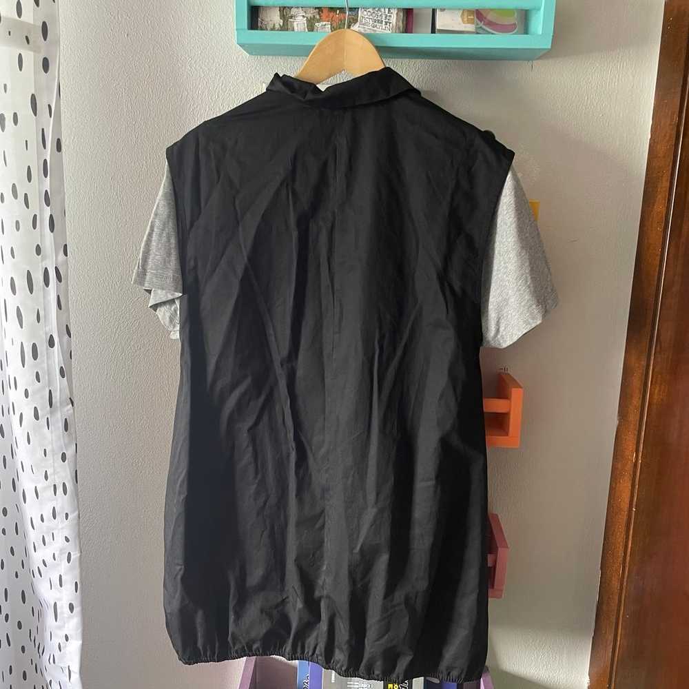 Cop.Copine layered vest style shirt dress - image 5