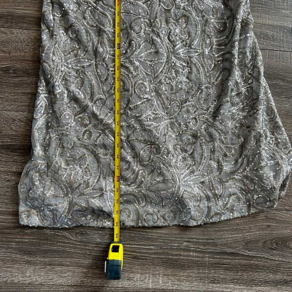 Ralph Lauren sequin full length evening gown size… - image 8