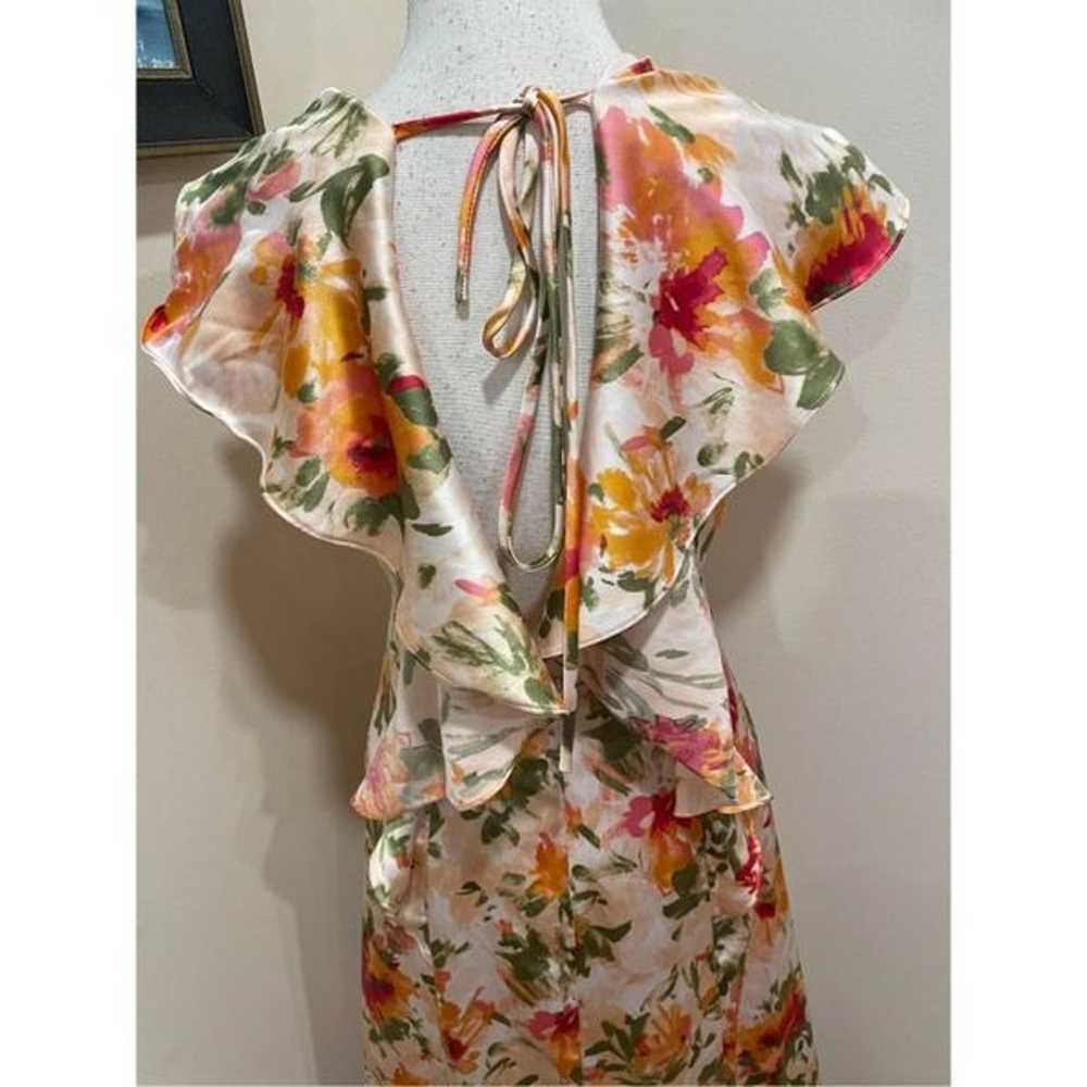 Hutch Floral Maxi Dress Size 8 - image 3