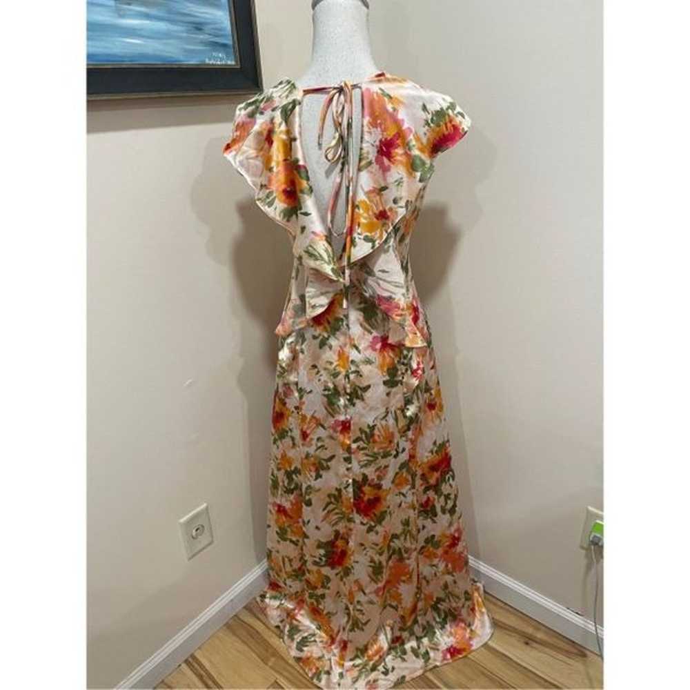 Hutch Floral Maxi Dress Size 8 - image 4