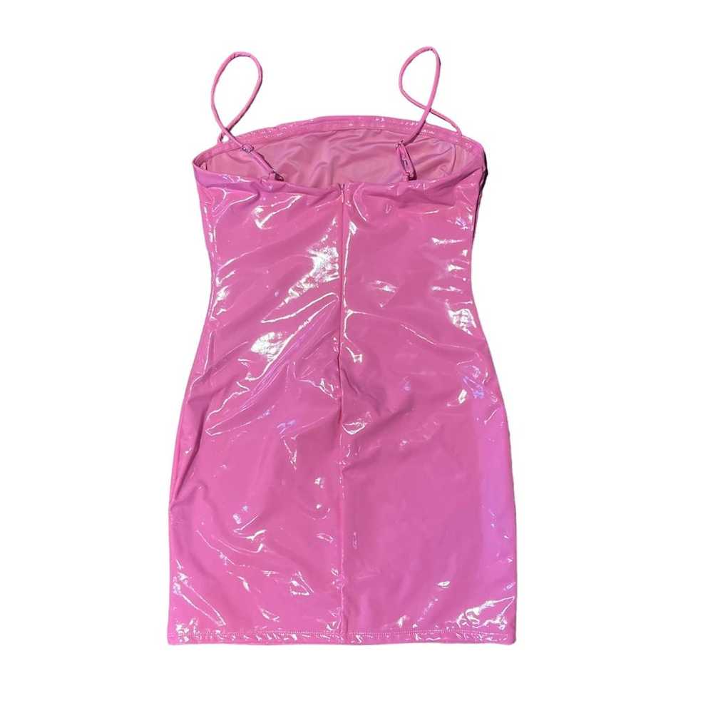 Naked Wardrobe Sz Large Bubblegum Pink Spaghetti … - image 4