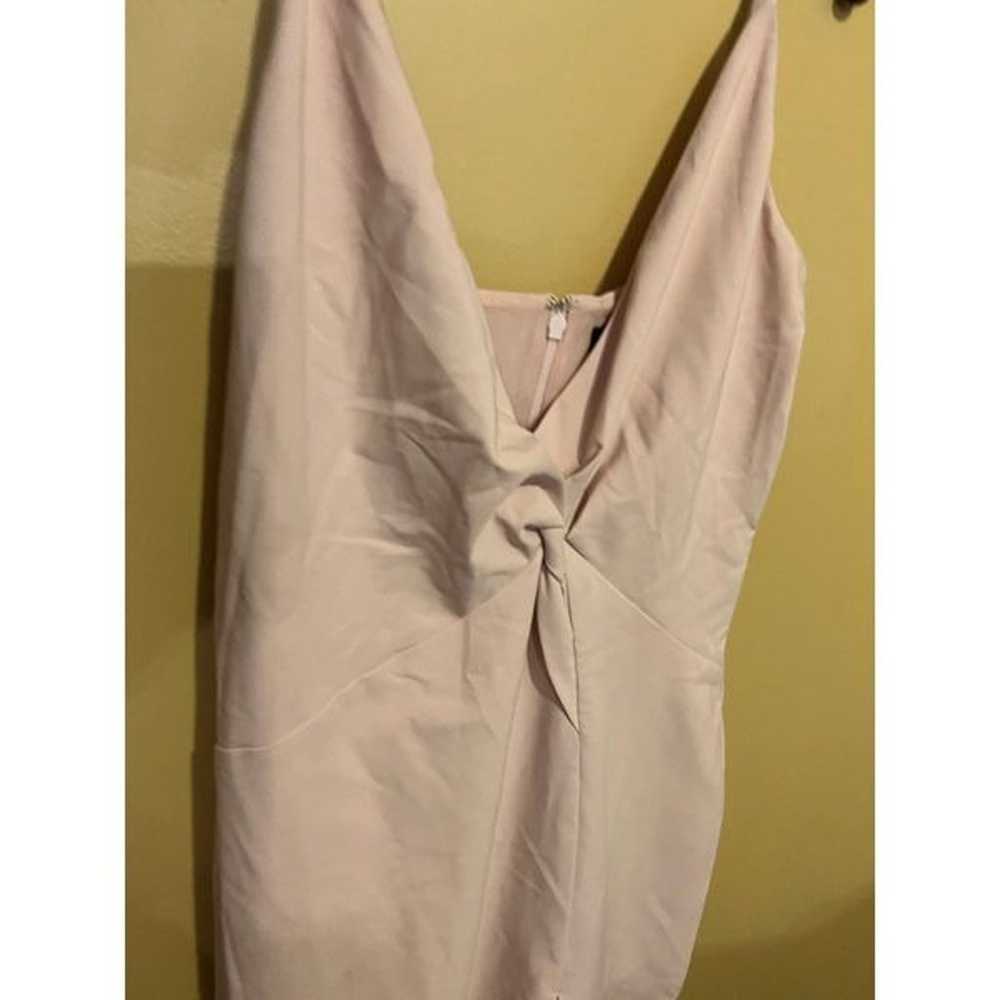 Nbd small pink maxi dress - image 6
