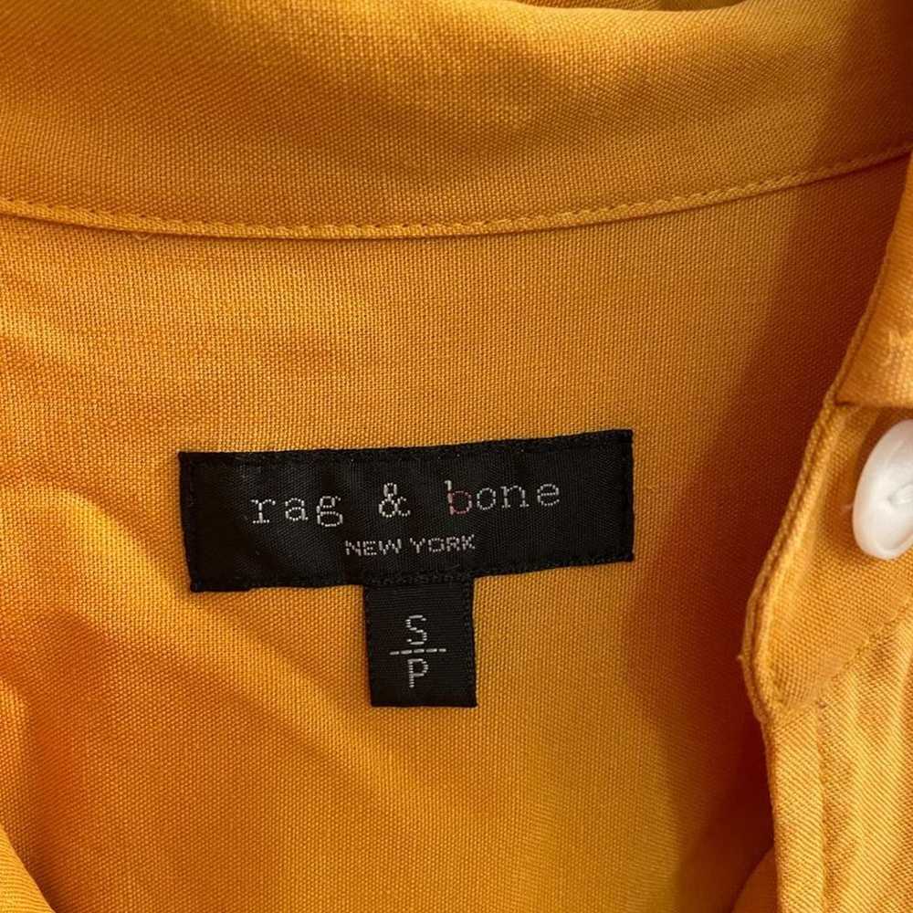 Rag & Bone Luna Romper Marigold Gold SAMPLE - image 3