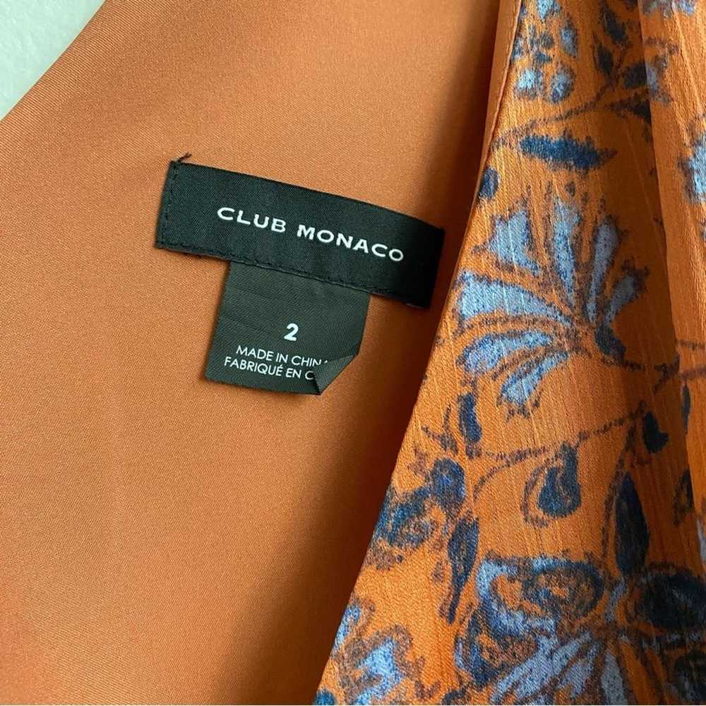 Club Monaco Printed Wrap Dress - image 5