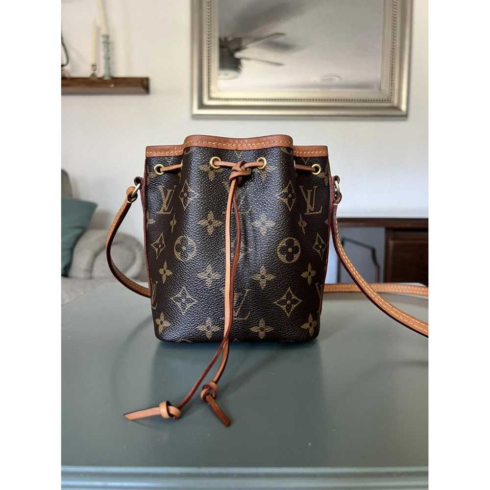 Louis Vuitton Nano Noé leather crossbody bag - image 2