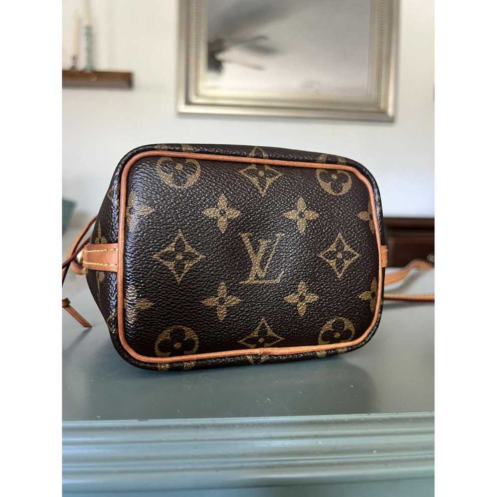 Louis Vuitton Nano Noé leather crossbody bag - image 4