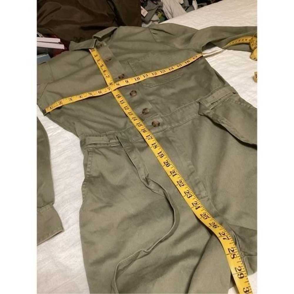 New Sage Green Woman’s Coveralls Jumpsuit 6 - image 2