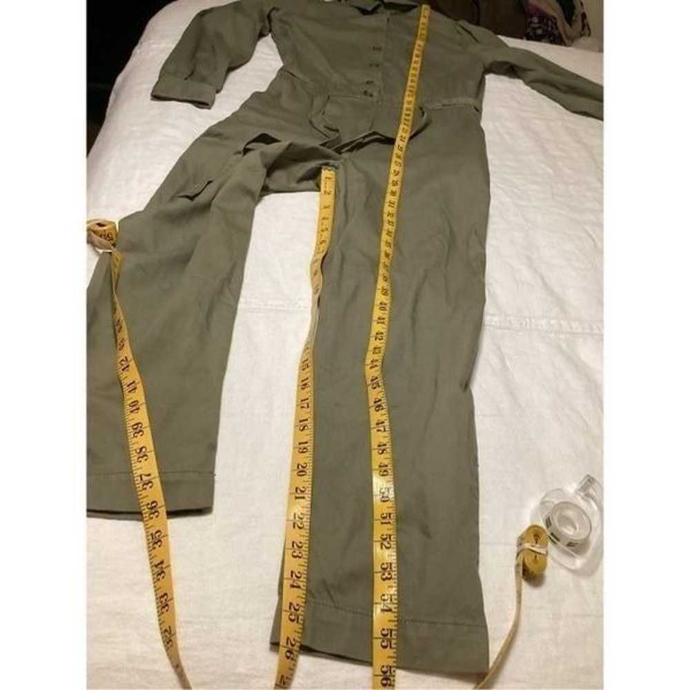 New Sage Green Woman’s Coveralls Jumpsuit 6 - image 3