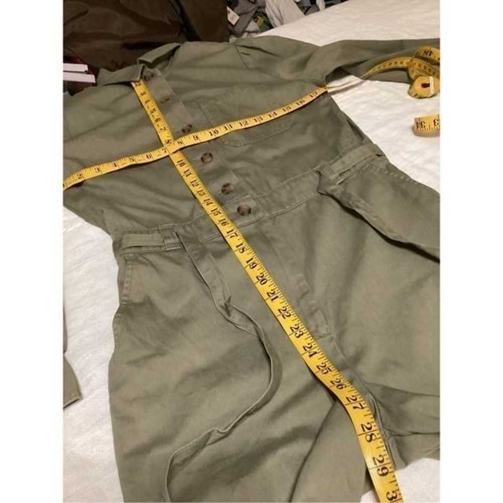 New Sage Green Woman’s Coveralls Jumpsuit 6 - image 4