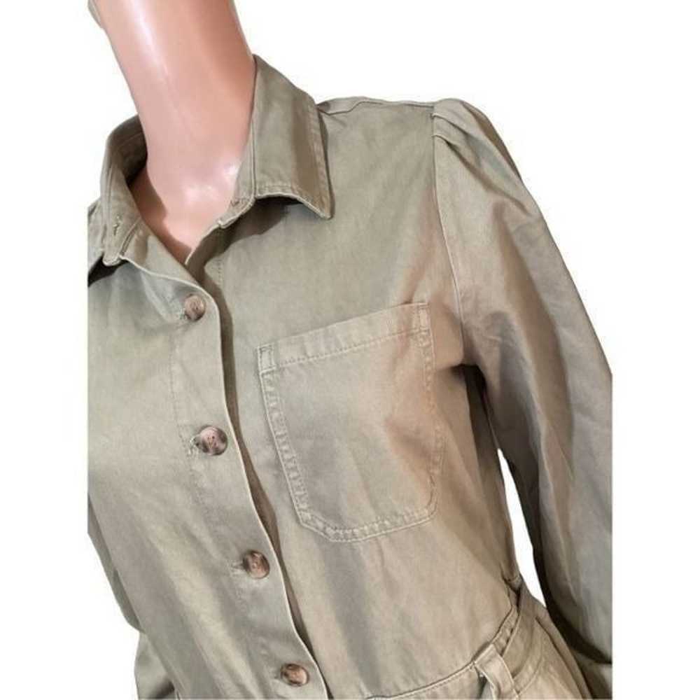 New Sage Green Woman’s Coveralls Jumpsuit 6 - image 9