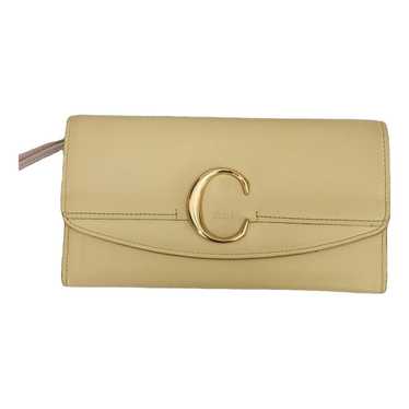 Chloé C leather wallet
