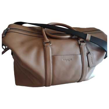 Coach Leather travel bag