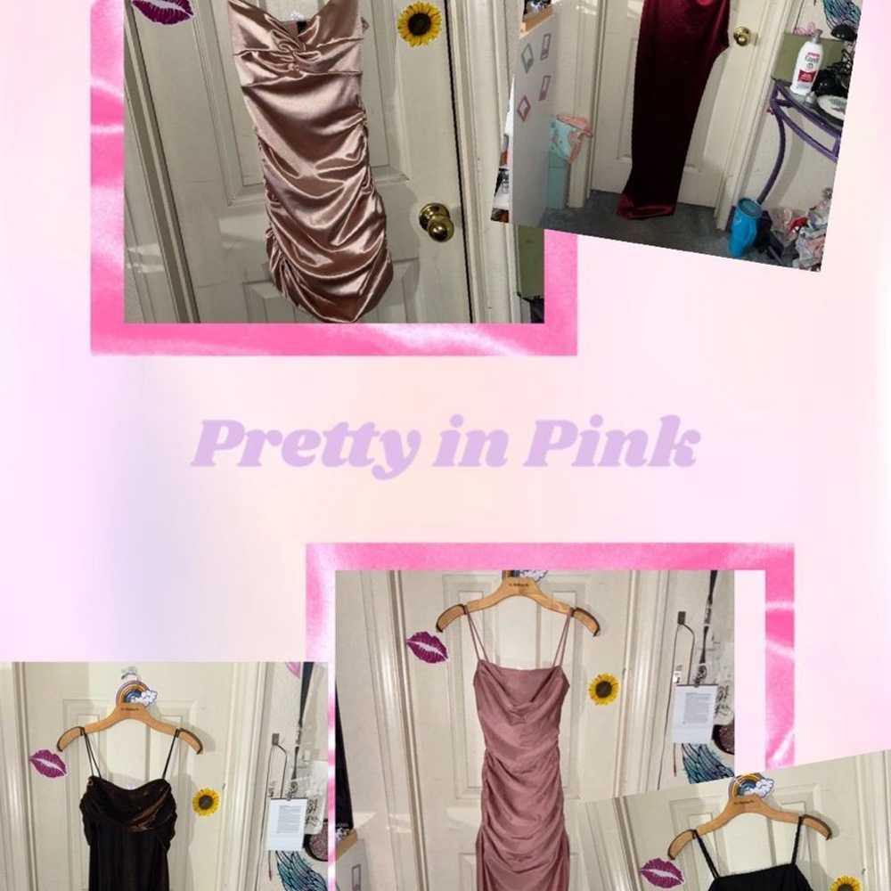 Lot of 5 Homecoming  / Prom dresses Size S & M - image 1
