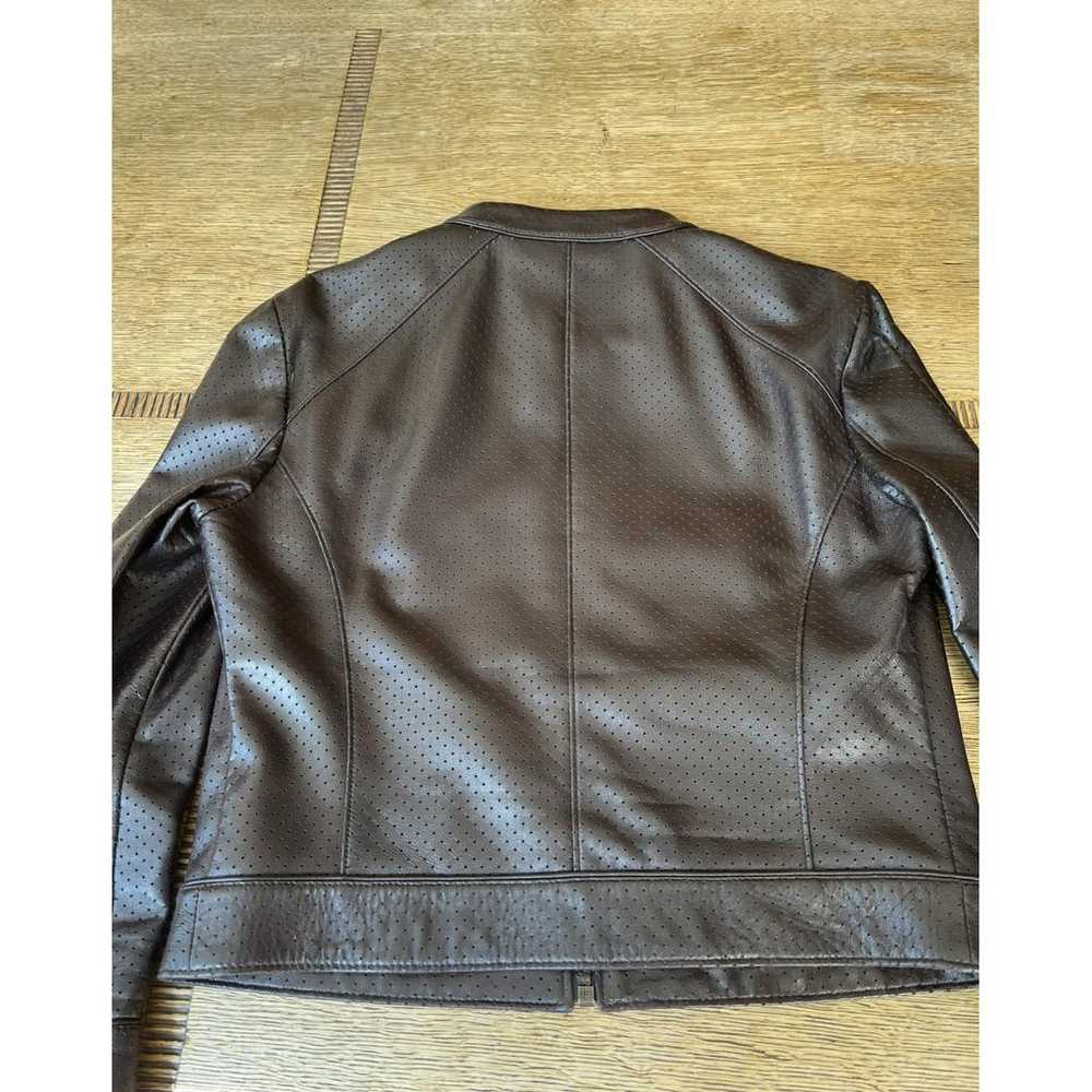 Prada Leather biker jacket - image 2