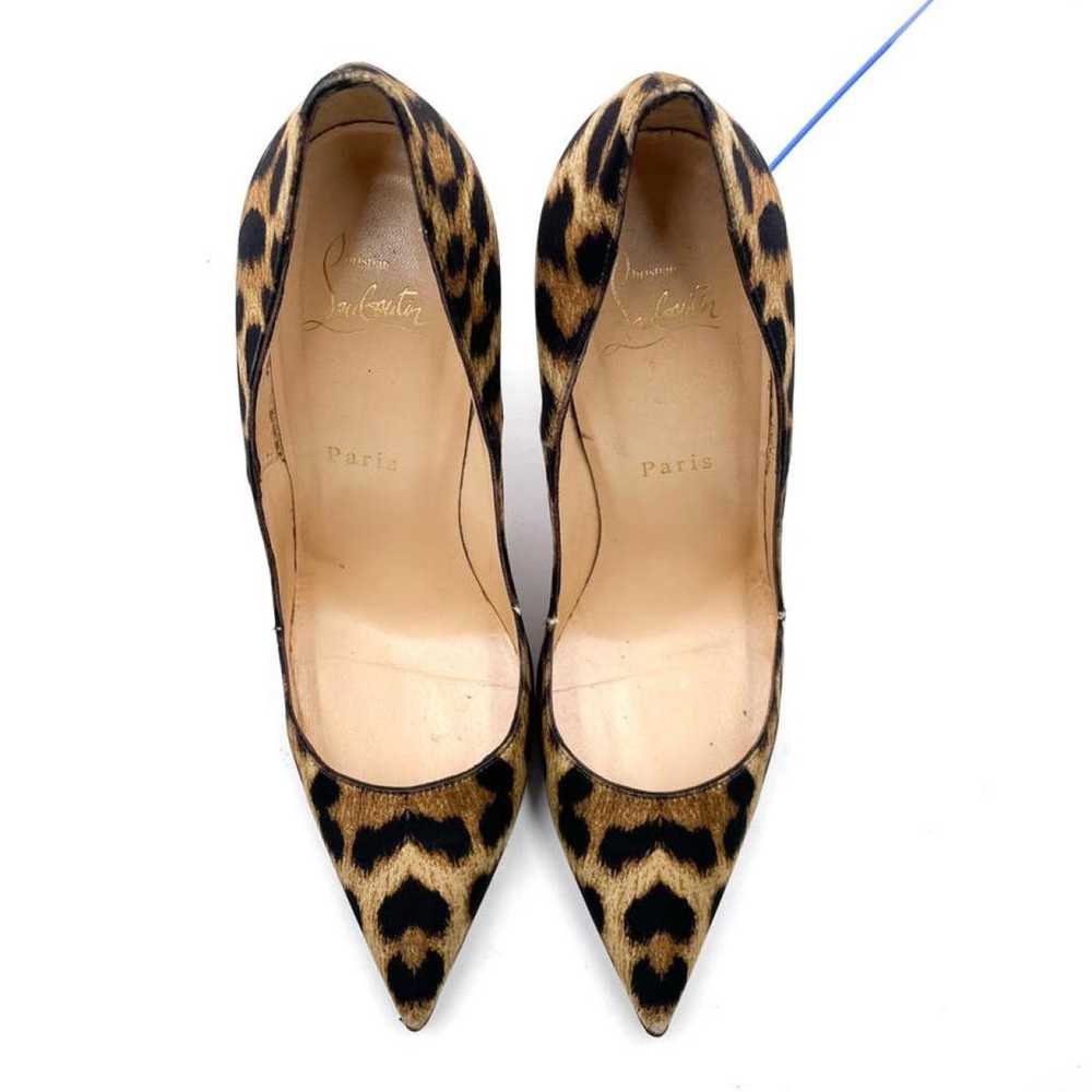 Christian Louboutin So Kate cloth heels - image 2