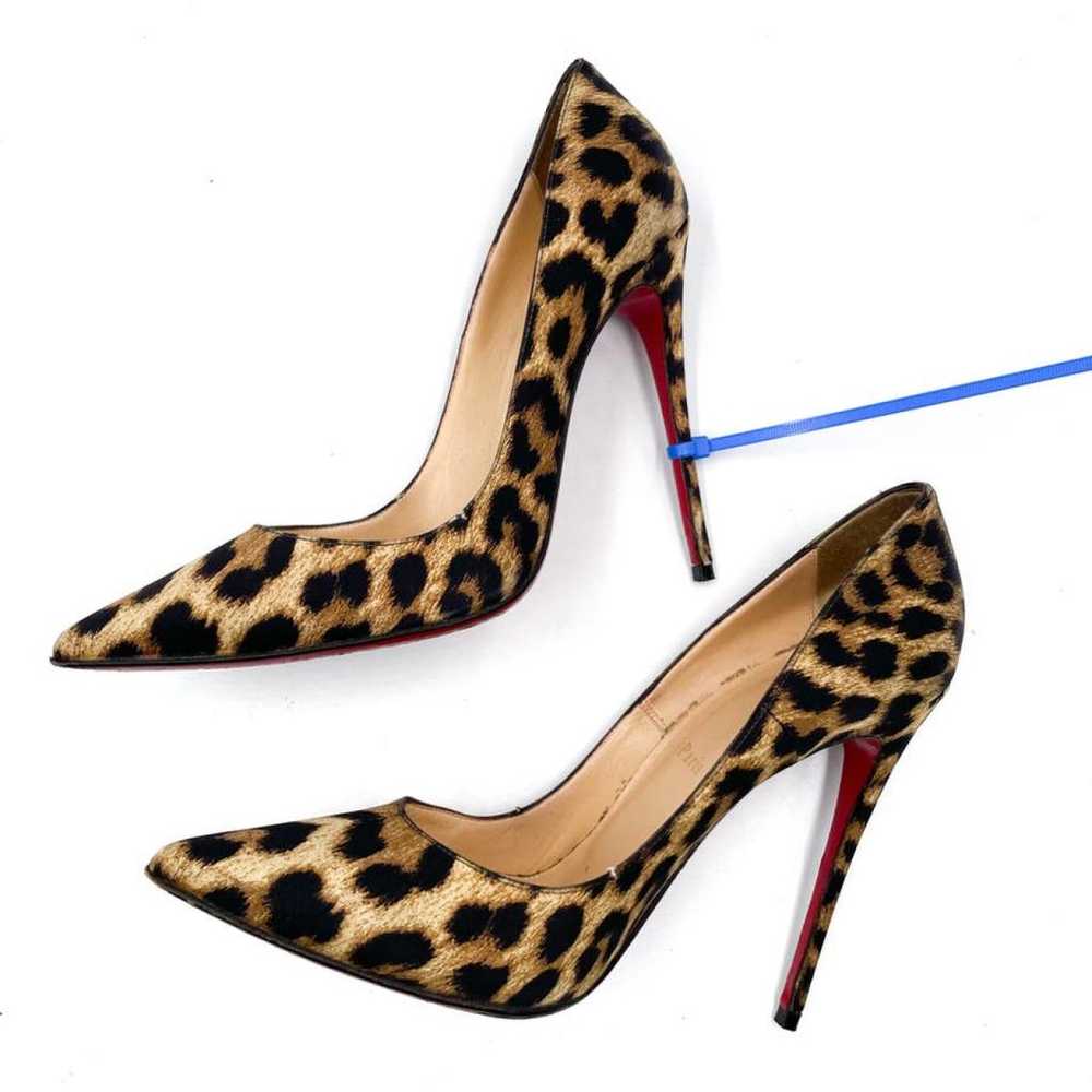 Christian Louboutin So Kate cloth heels - image 6