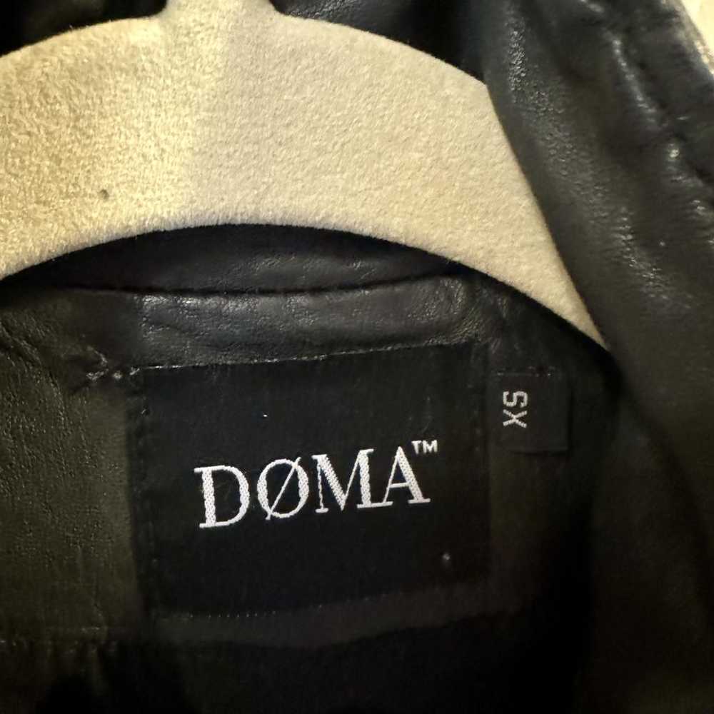 Doma Leather biker jacket - image 3
