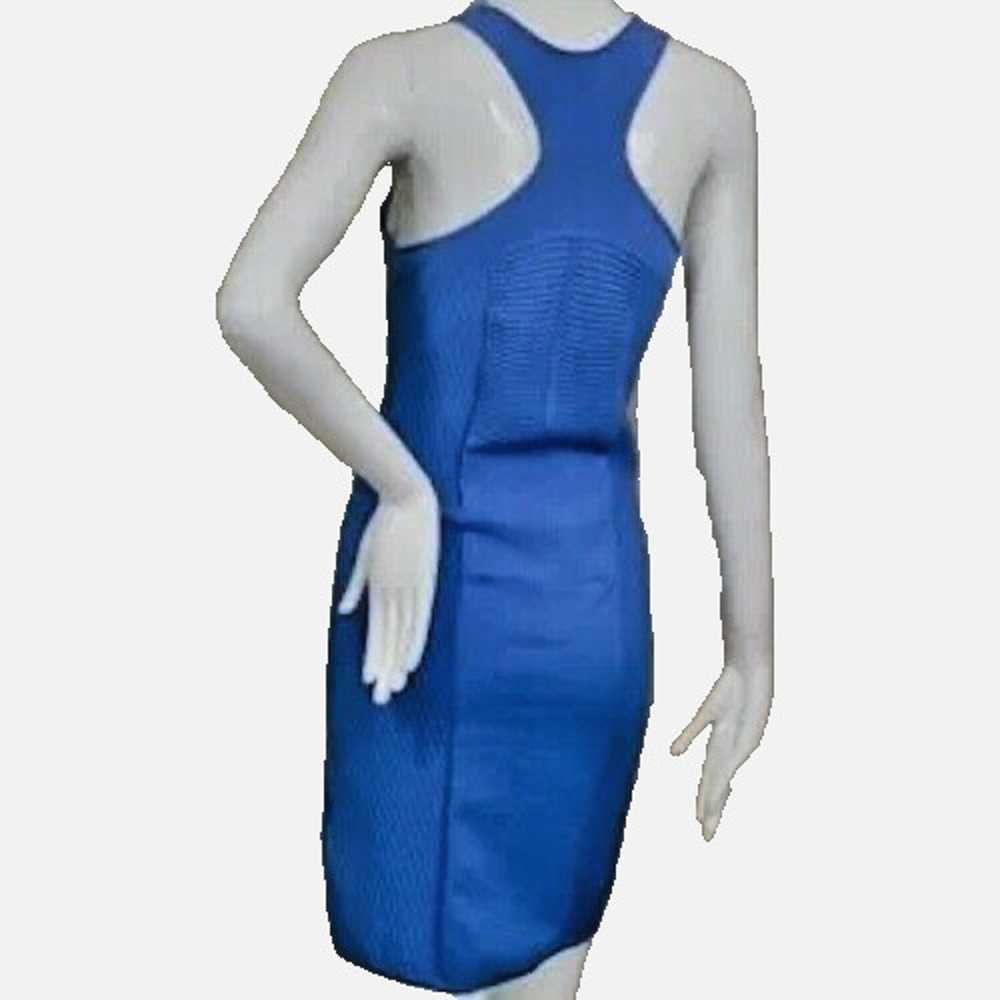 Gianni Versace Bodycon Ribbed Knit Dress Size 10 - image 3