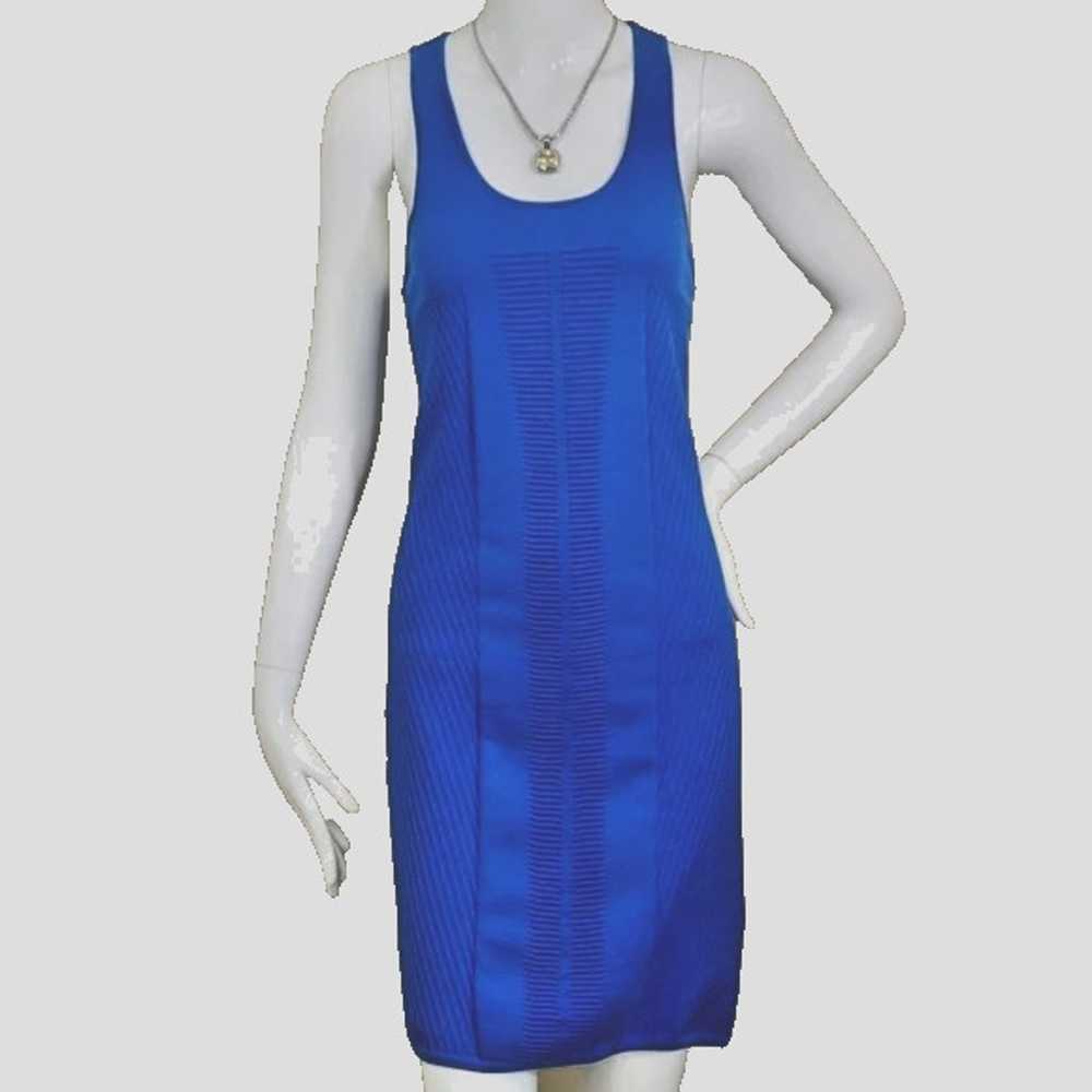 Gianni Versace Bodycon Ribbed Knit Dress Size 10 - image 6