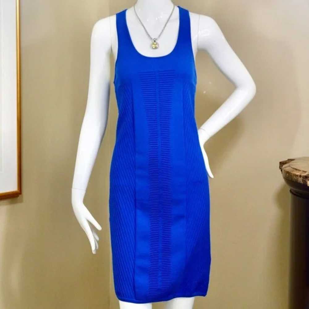 Gianni Versace Bodycon Ribbed Knit Dress Size 10 - image 9