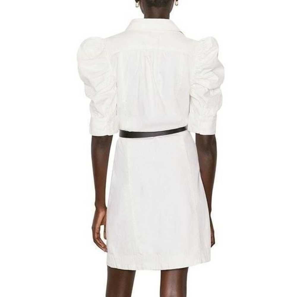 NEW Frame Gillian Cotton Puff Sleeve Shirt Mini S… - image 3