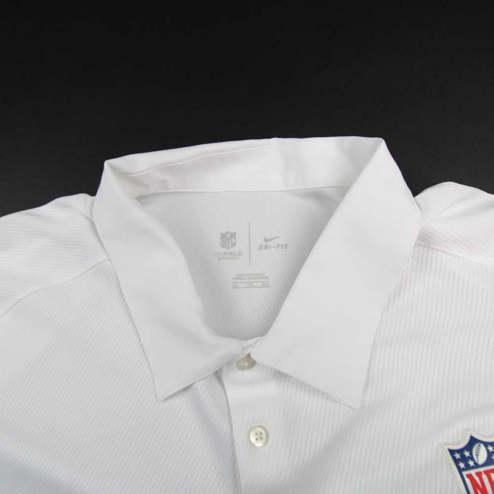 Nike NFL On Field Polo Men's White Used - image 3