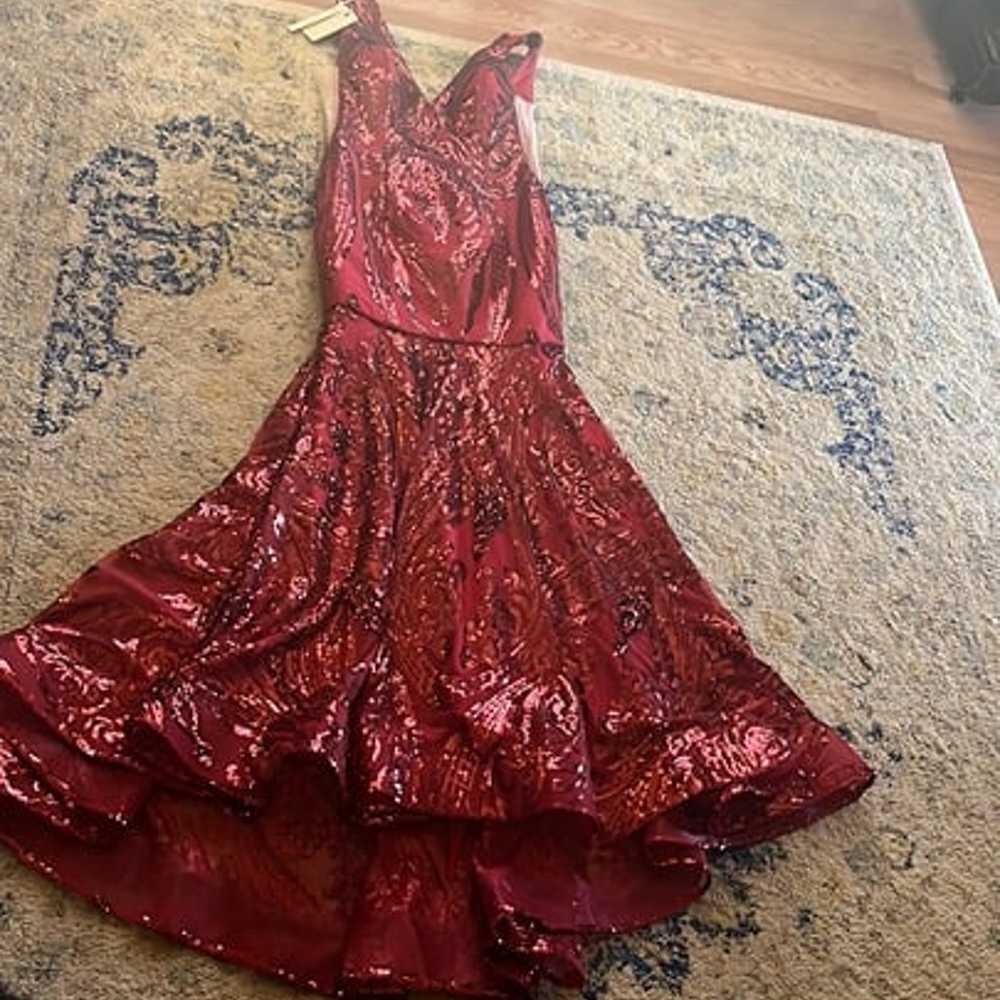 Red Prom Dress - image 3