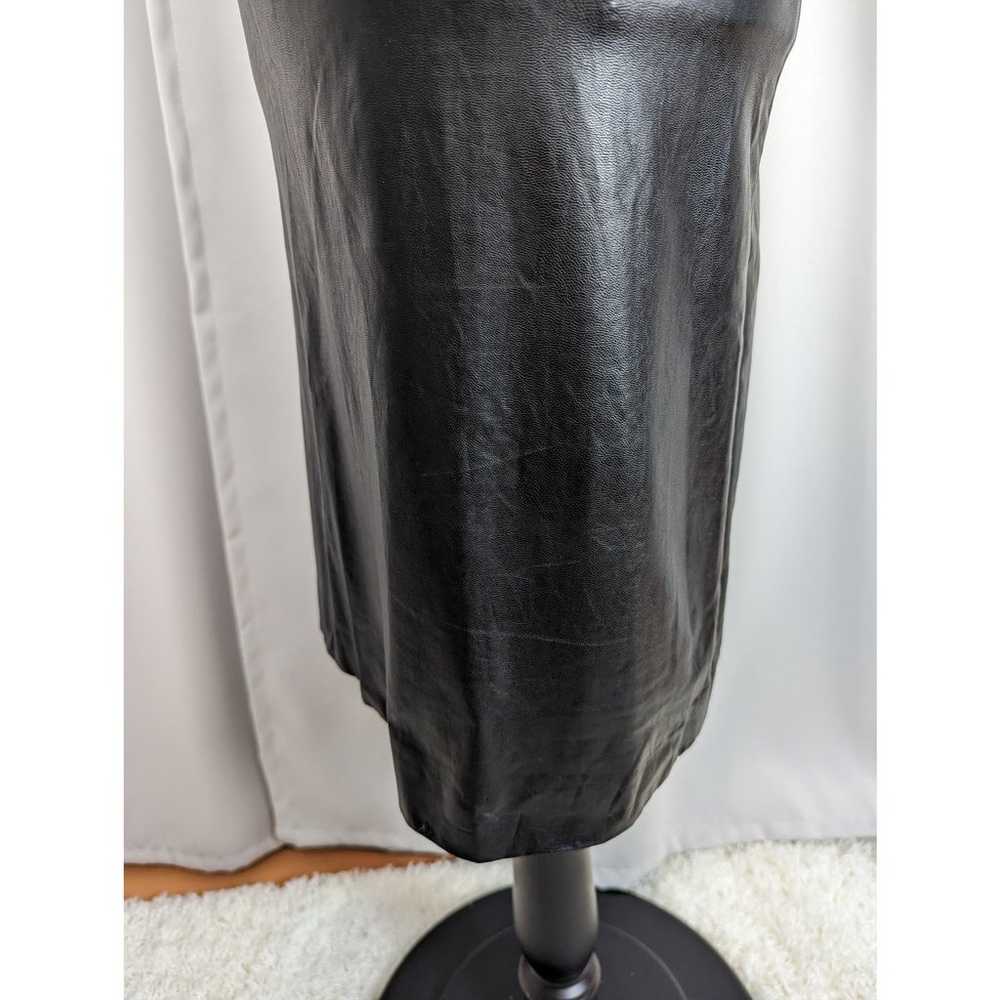 Isabel Marant Etoile Jadis Vegan Leather Dress Bl… - image 12