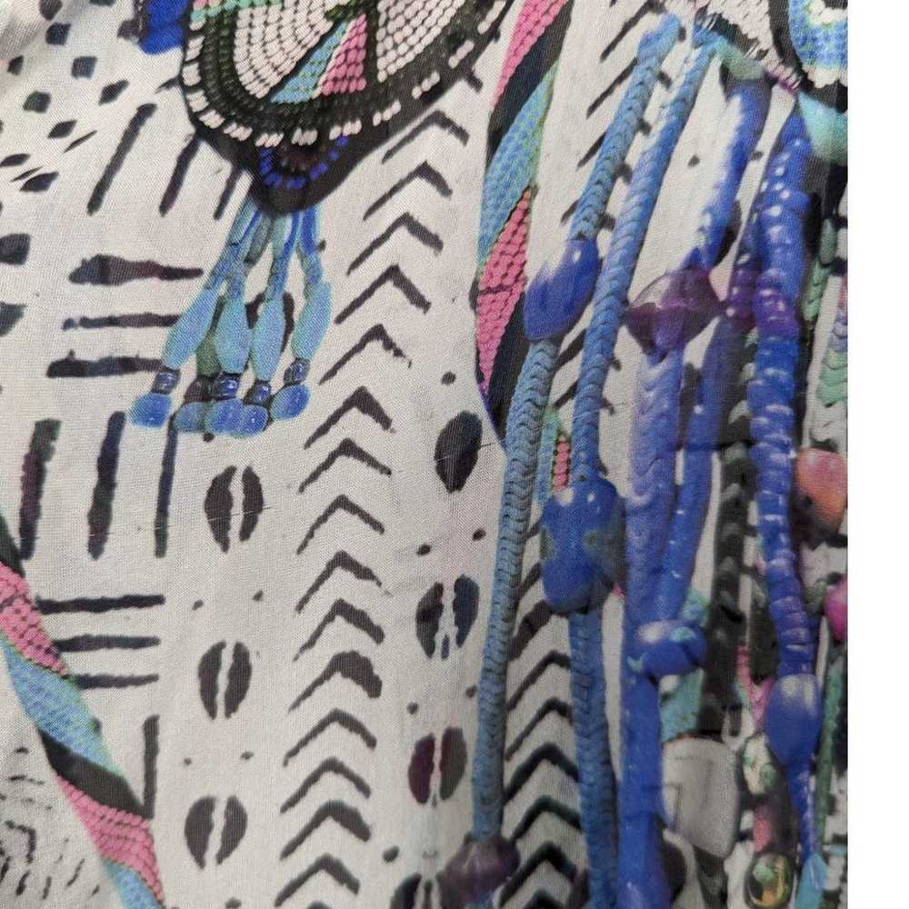 Camilla Maasai Mosh Mini Dress with Long Overlay … - image 6