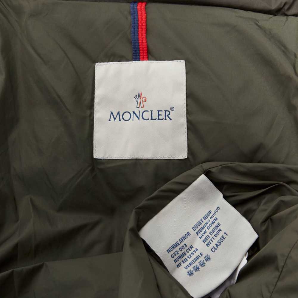 Moncler MONCLER Norme Afnor khaki quilted virgin … - image 10