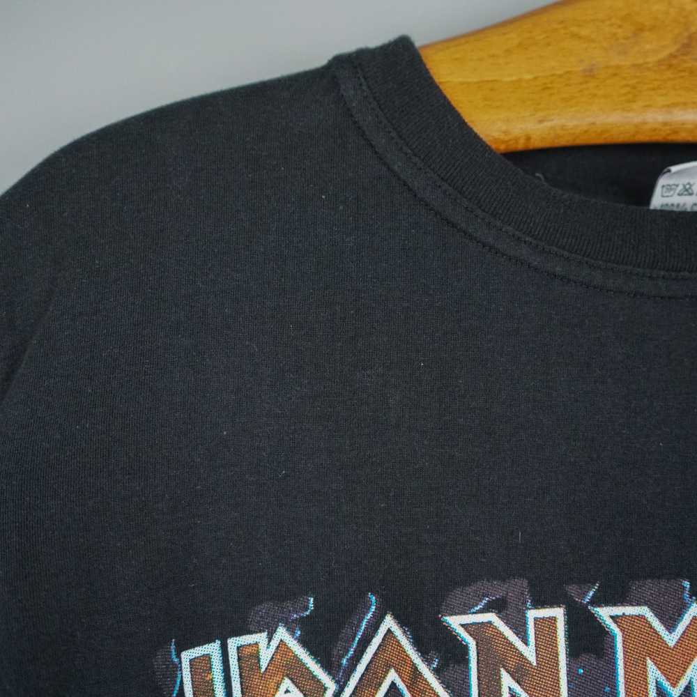 Band Tees × Rock T Shirt × Vintage 2010 iron maid… - image 4
