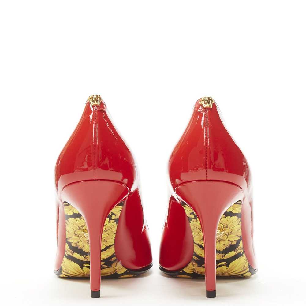 Versace VERSACE Hibiscus Barocco gold sole red pa… - image 4