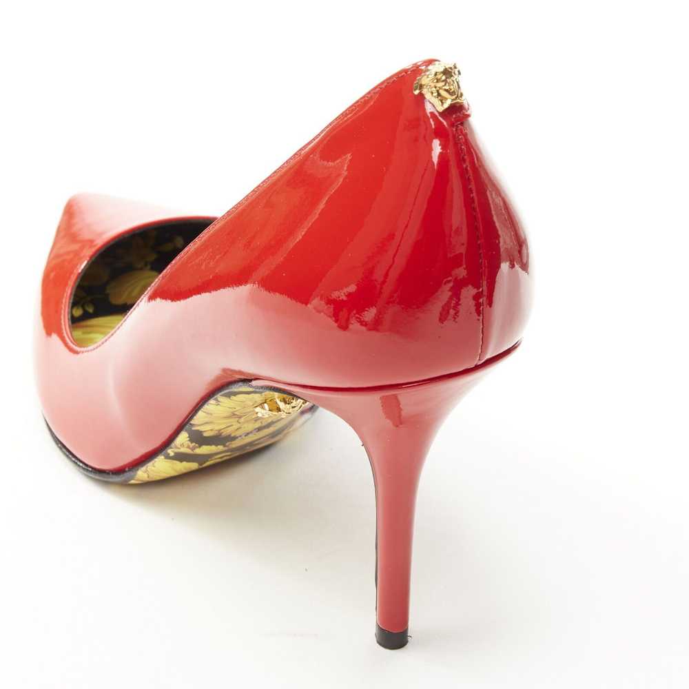 Versace VERSACE Hibiscus Barocco gold sole red pa… - image 7