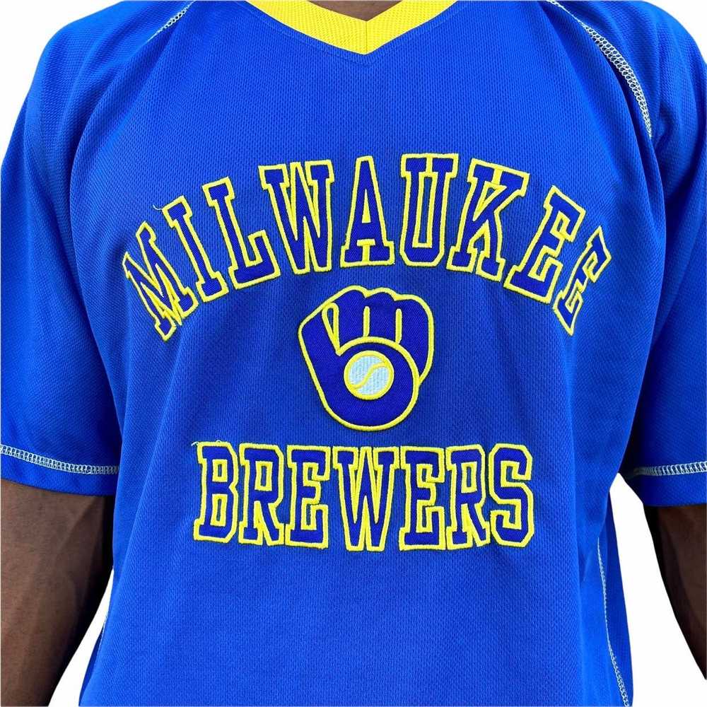 MLB × Sportswear × Streetwear y2k Milwaukee Brewe… - image 3