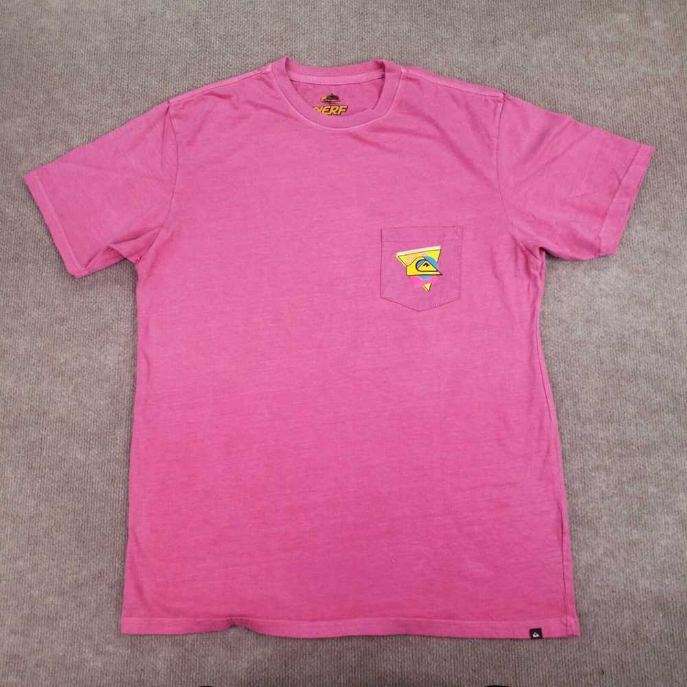 Quiksilver Quiksilver Nerf Shirt Mens Large Pink … - image 1